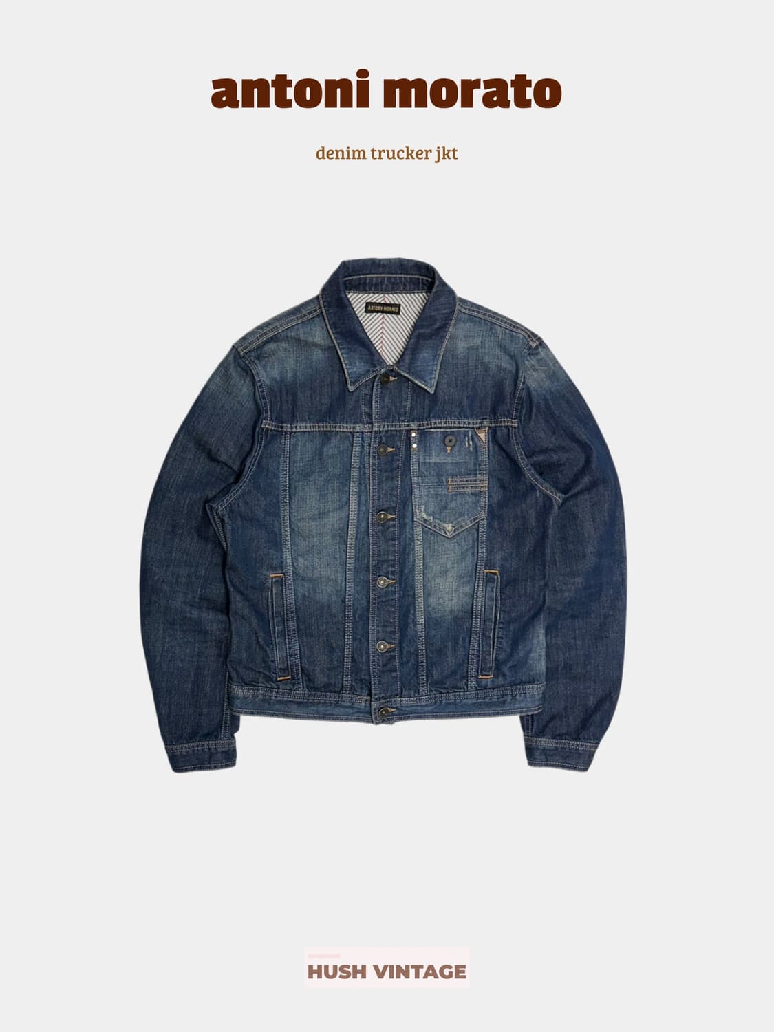 Antoni Morato 안토니 모라토 트러커 데님자켓 상품이미지1