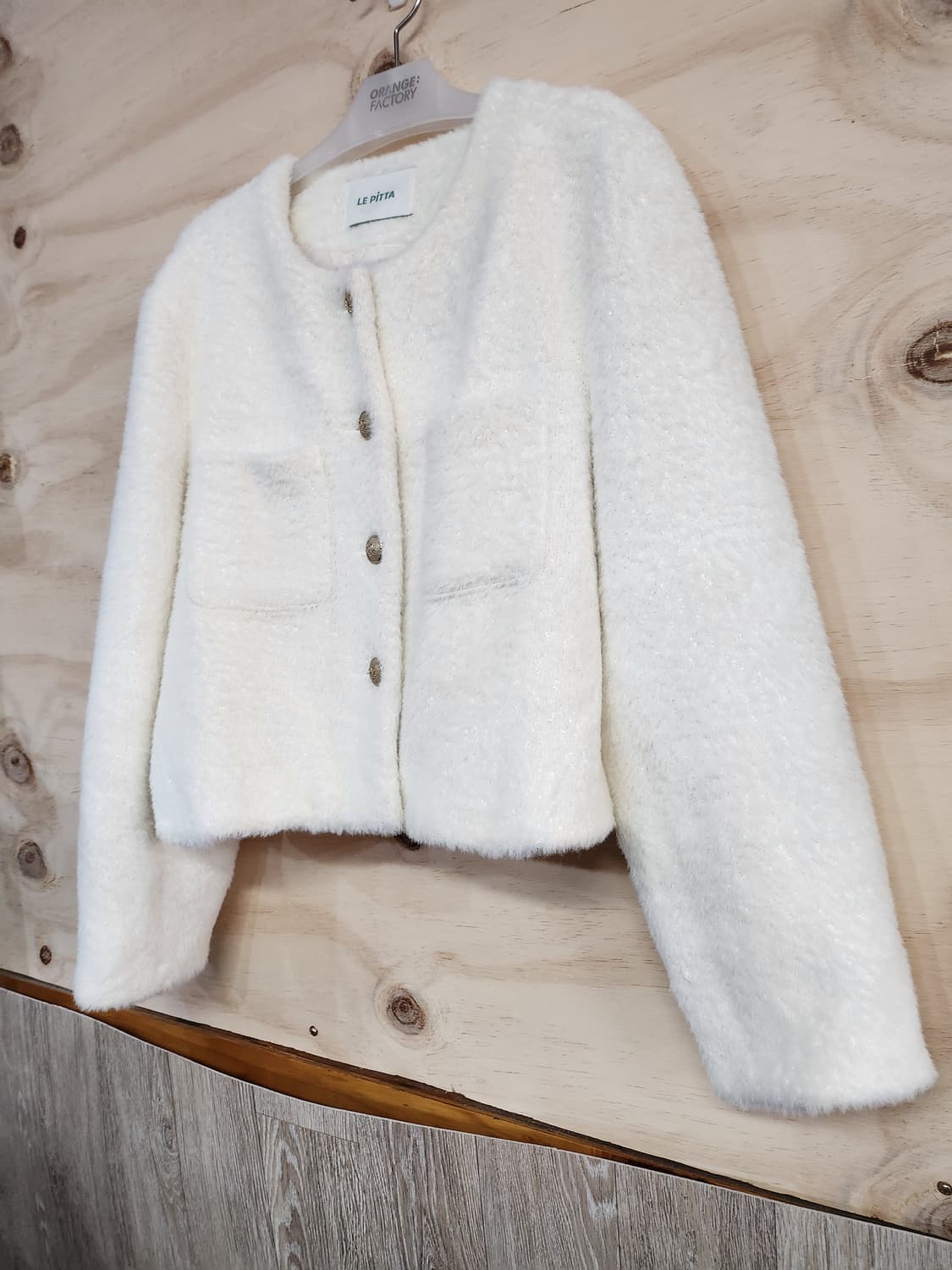 357) 르피타 크롭 부클 자켓 상품이미지3