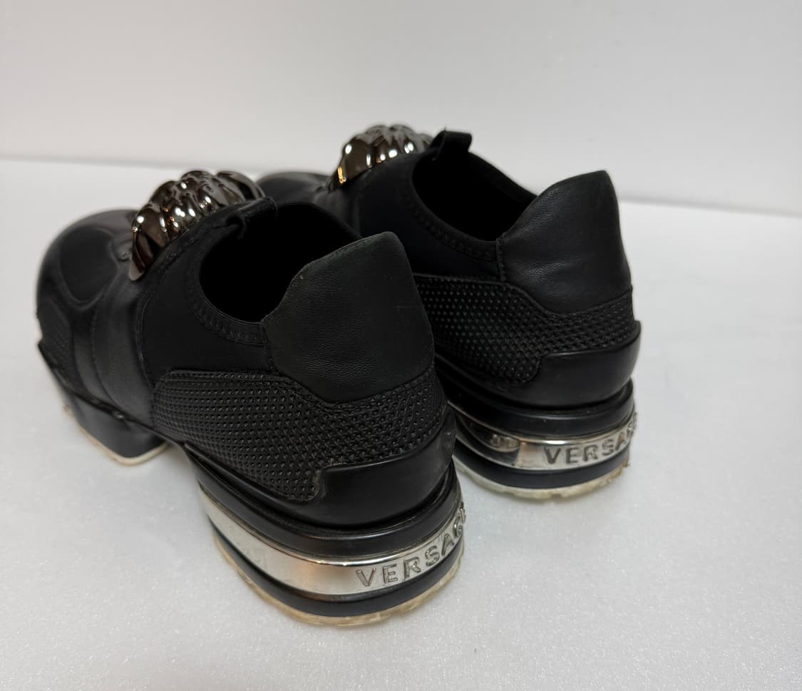 VERSACE 베르사체 메두사 슬립온 스니커즈 블랙245-250 상품이미지4