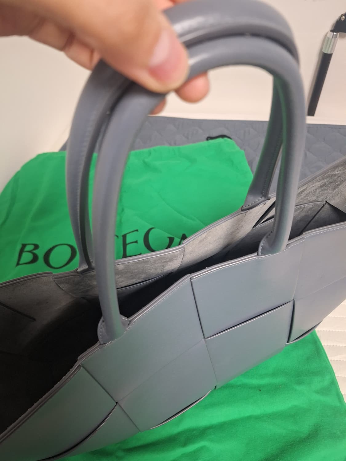 (A급) 보테가베네타 아르코 인트레치아토 토트백 라지 상품이미지9