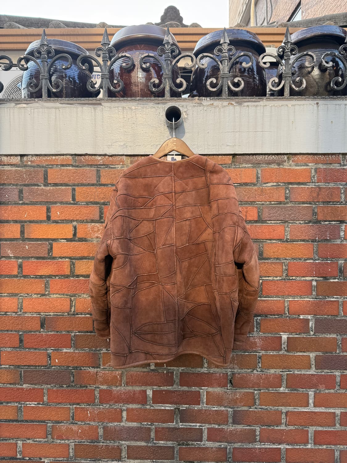 80s 이세이미야케 하이 스포팅기어 시어링자켓 M(XL) 상품이미지2