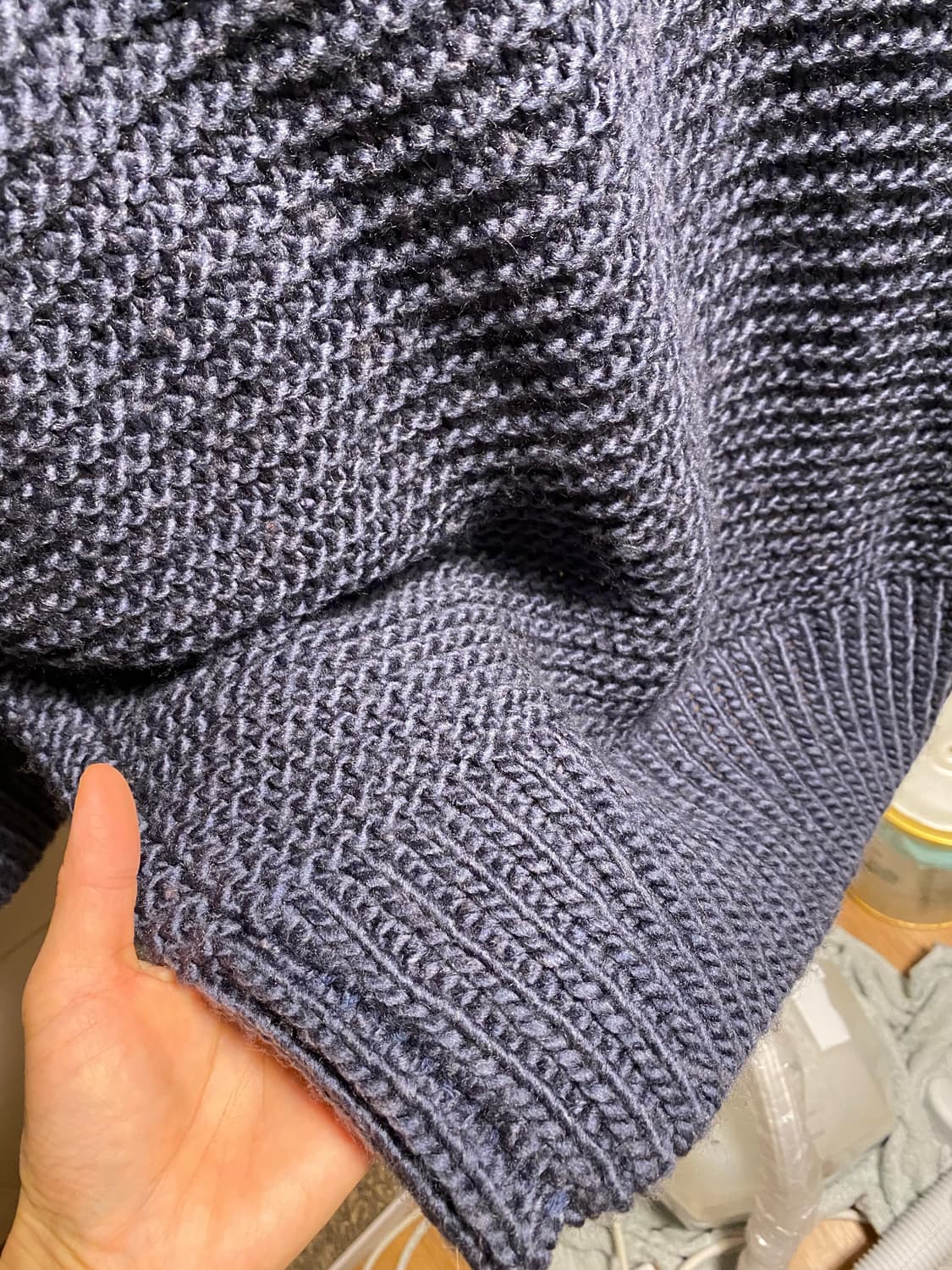 니코앤드 꽈배기 니트 가디건 사이즈4 상품이미지5