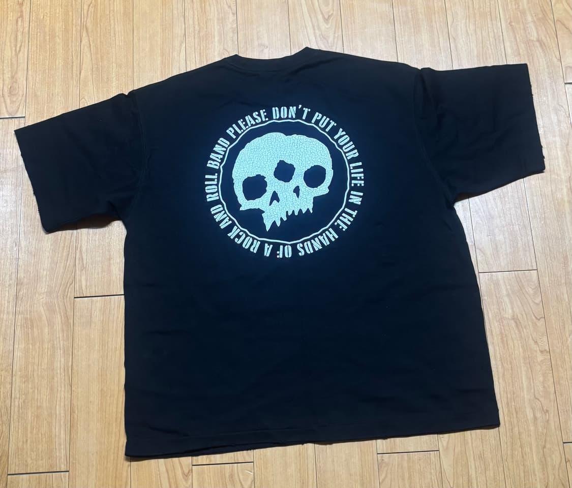 ETCE TWIN T-SHIRT 해골 트윈 반팔티 L 상품이미지3