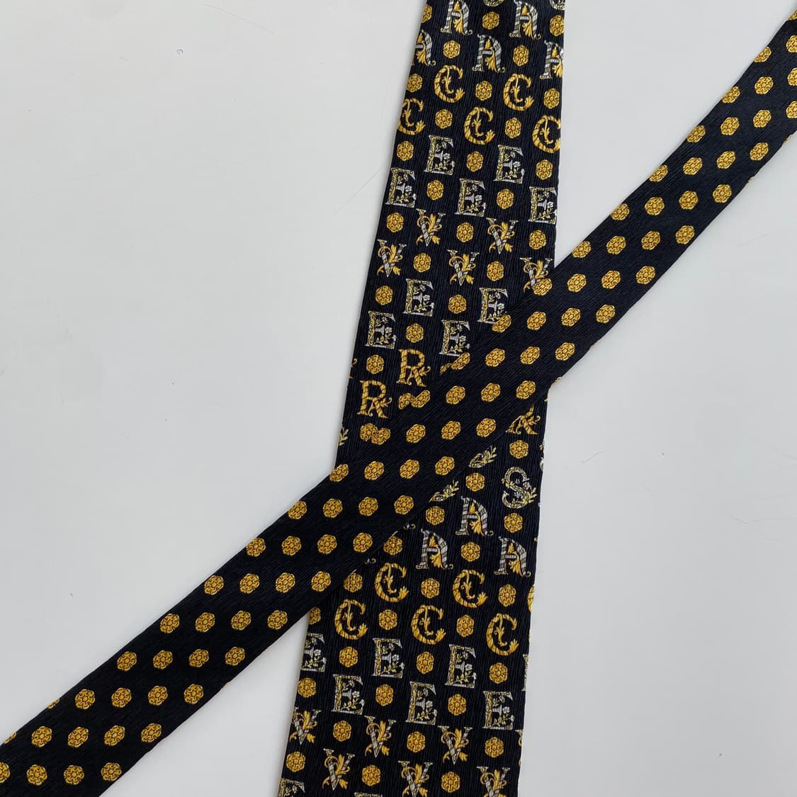 Gianni Versace 베르사체 모노그램 정품 명품넥타이 상품이미지4