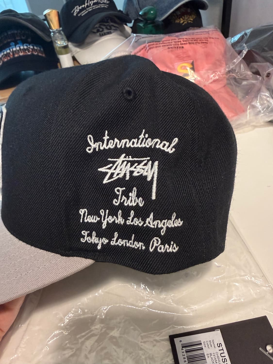 15FA 스투시 S셔닐 캡 상품이미지4