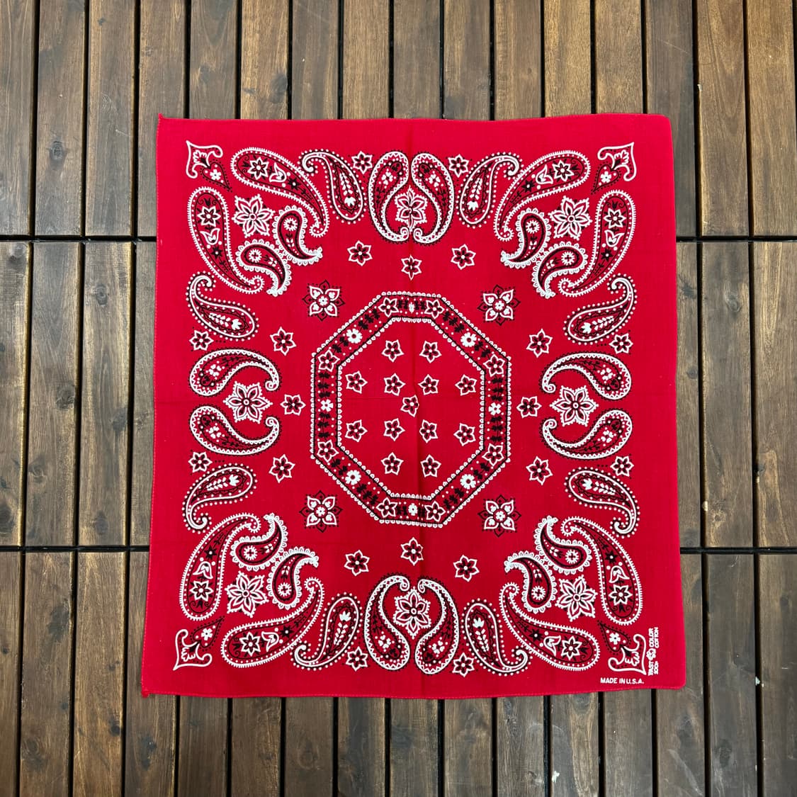 빈티지 페이즐리 반다나 made in USA   상품이미지1