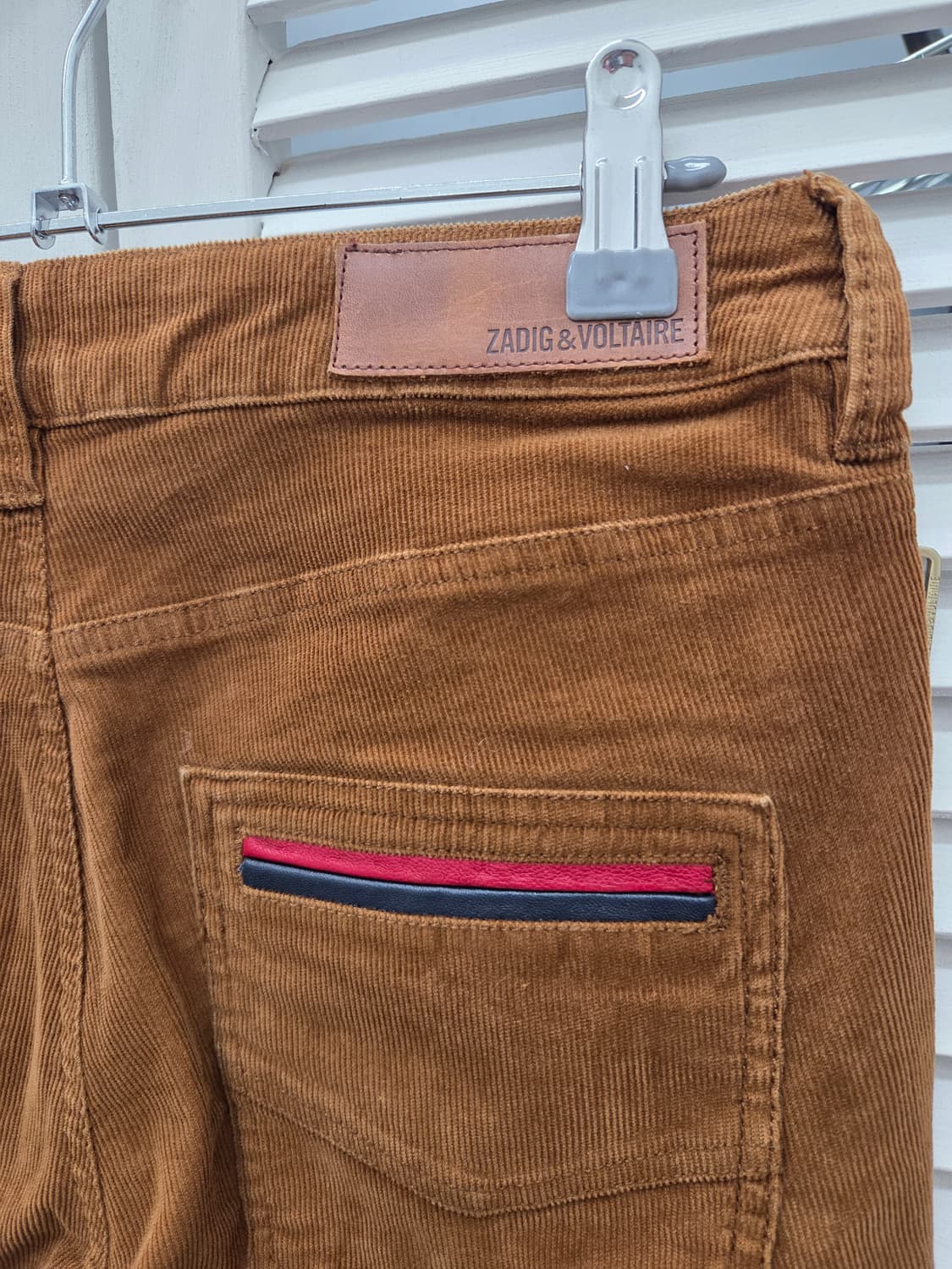 자딕앤볼테르 코듀로이 브라운 팬츠 상품이미지6