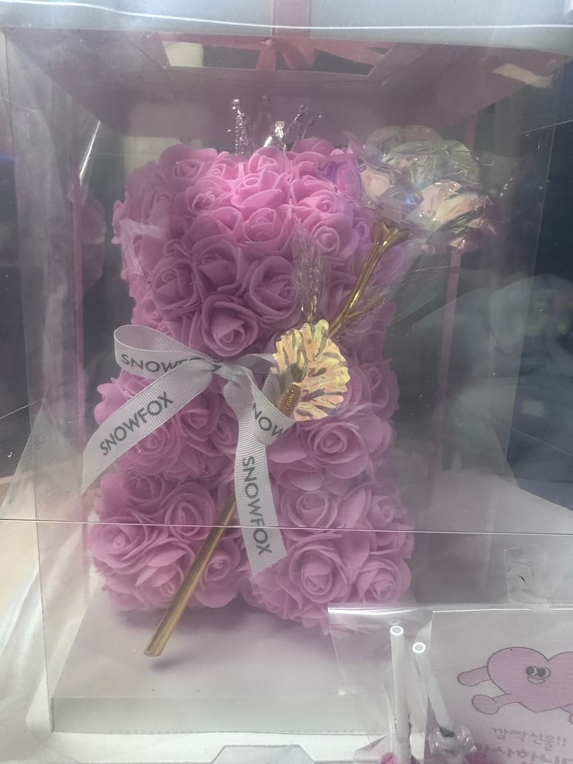 로즈베어 꽃다발 상품이미지2