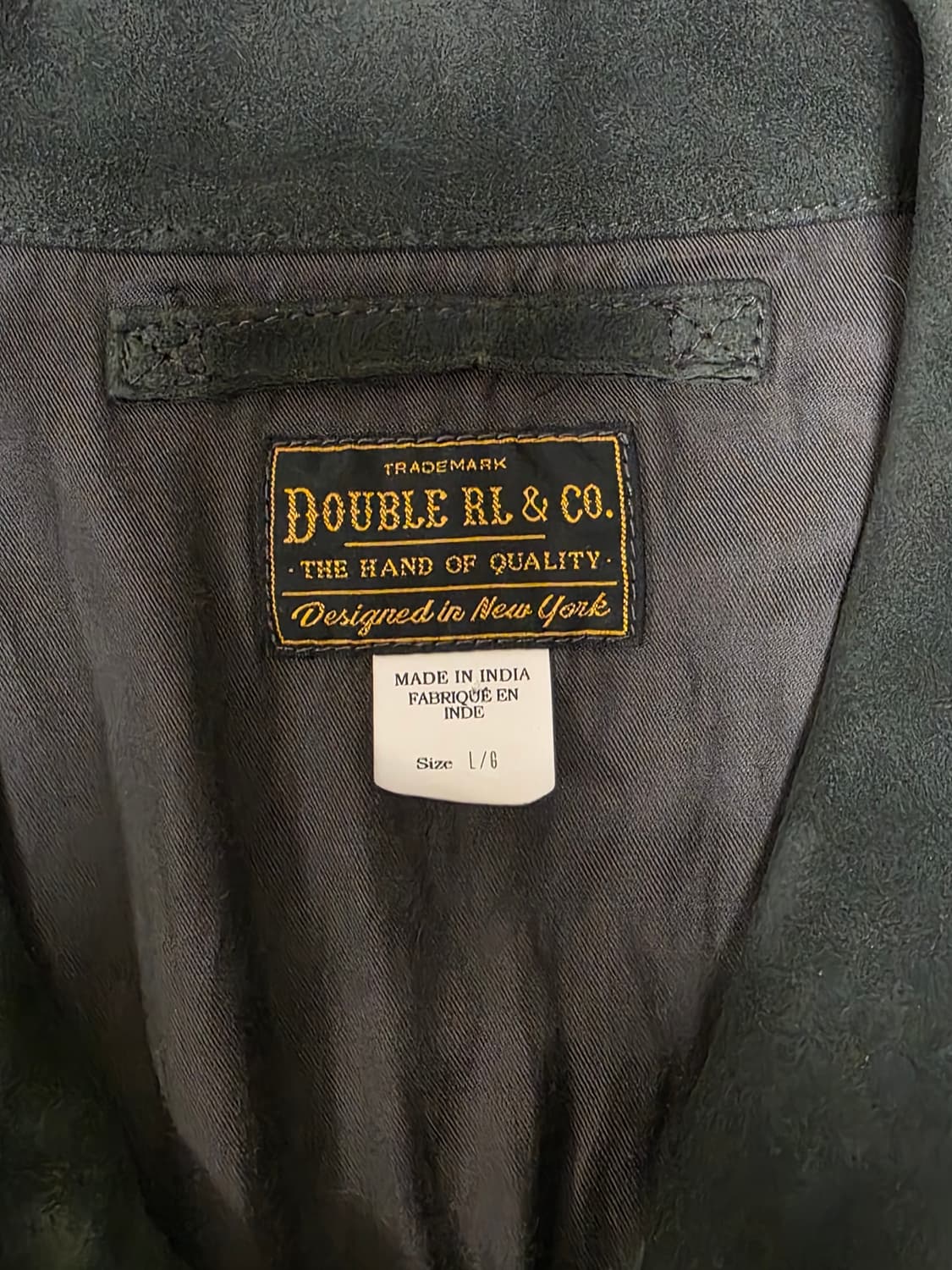 RRL 24ss 쉽스킨 스웨이드 자켓 L 판매 팝니다 상품이미지4