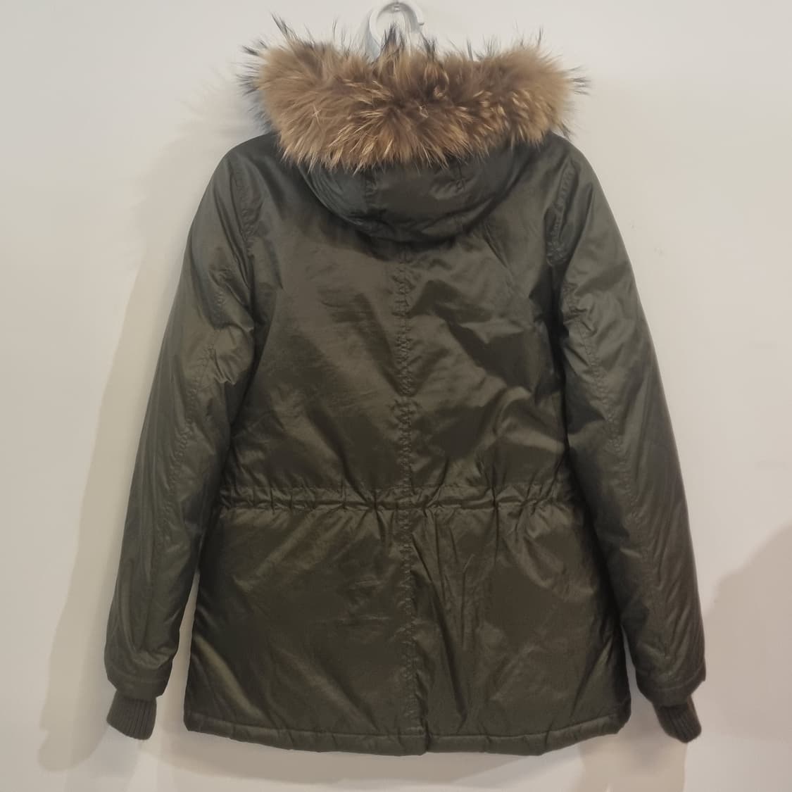 Theory 띠어리 여성 카키 라쿤털 패딩 상품이미지3