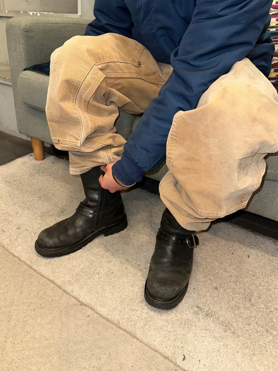 Harley Davidson startex motorcycle boots 상품이미지1