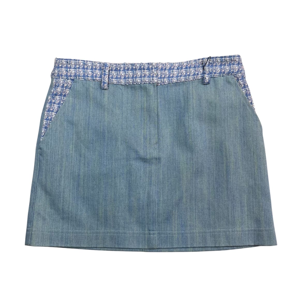 OPEN HOUR 데님 미니스커트 트위드 상품이미지1