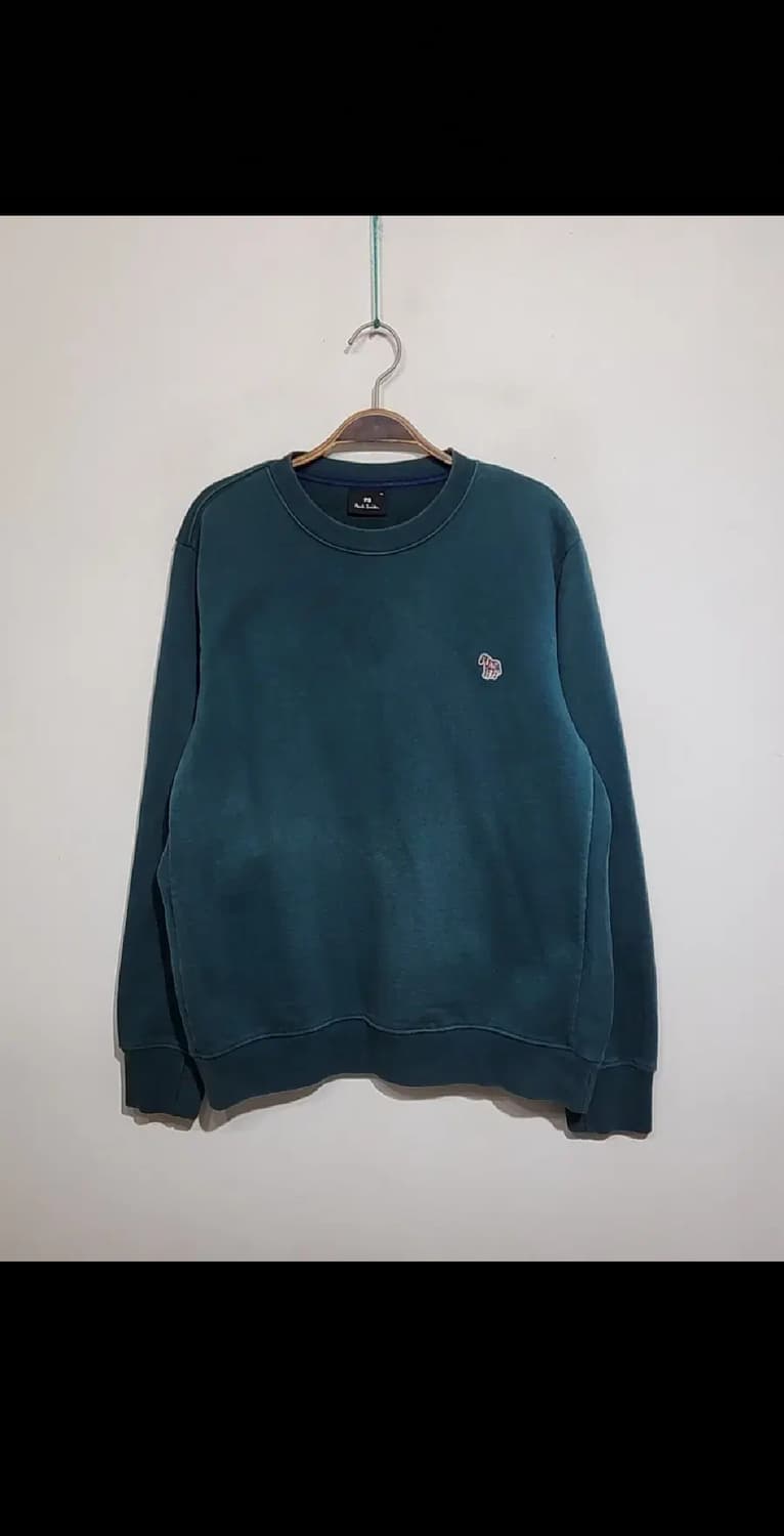 (XL) 폴스미스 스웨트 단색 얼룩말 로고 맨투맨 티셔츠  상품이미지1