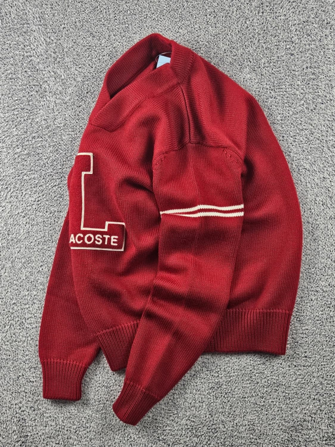 라코스테 부클 빅로고 크리켓 니트 스웨터 (4[100]) / 11311 상품이미지3