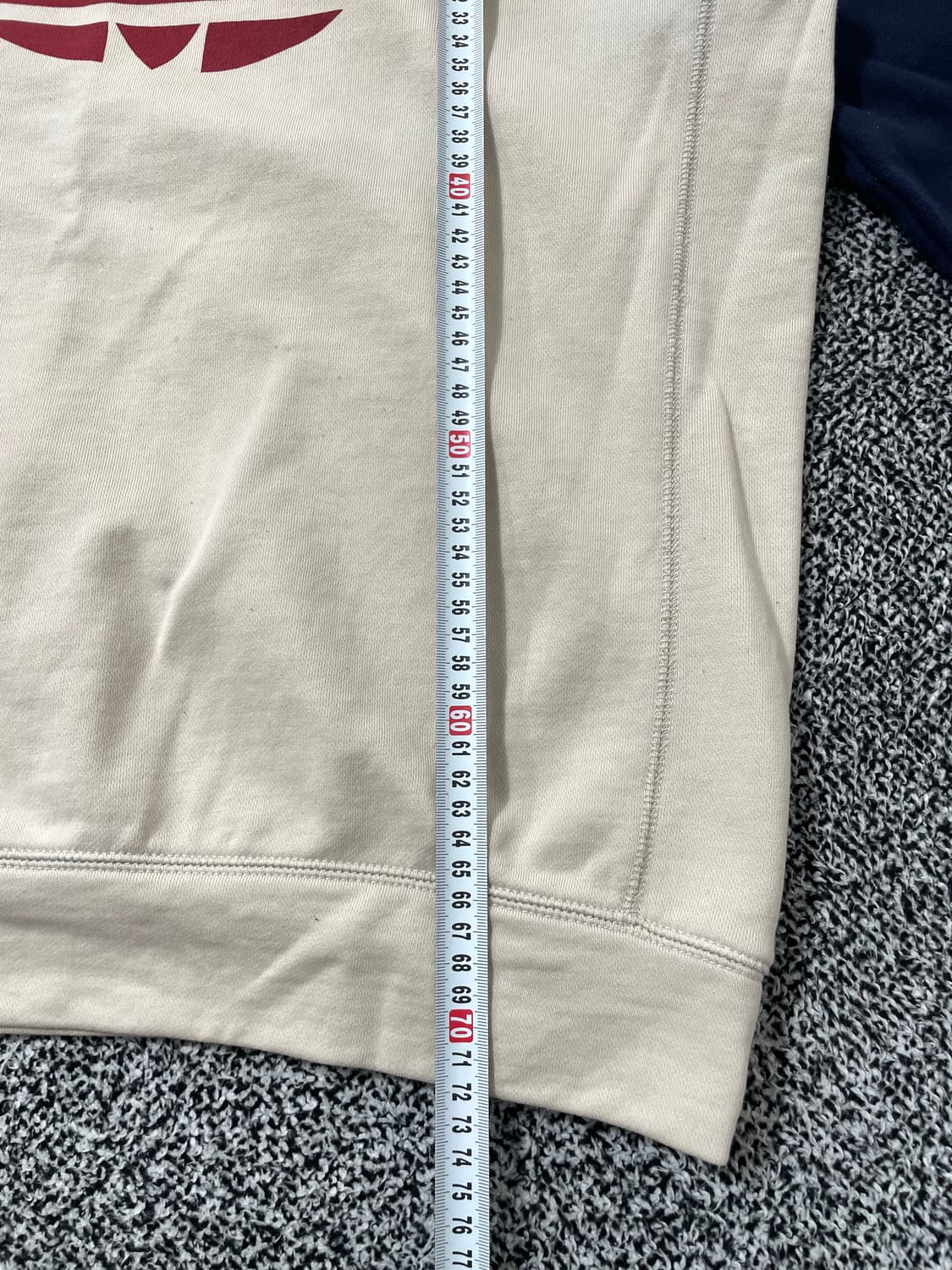 빈티지9. 아디다스 오리지널스 트레포일 로고 맨투맨 네이비 레드 Y2K 상품이미지6