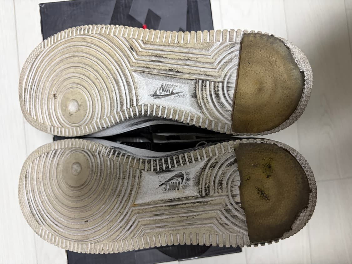 피스마이너스원 에어포스1 파라노이즈 블랙 상품이미지7