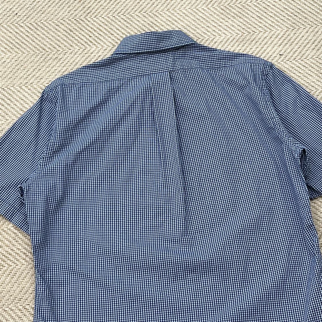 브룩스브라더스 체크하프셔츠 r3538 상품이미지4