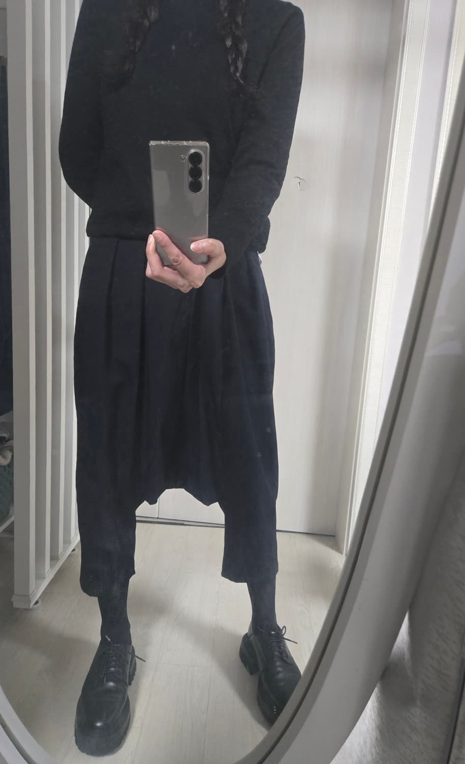 꼼데가르송 타오 샤루엘 팬츠 진네이비m 상품이미지5