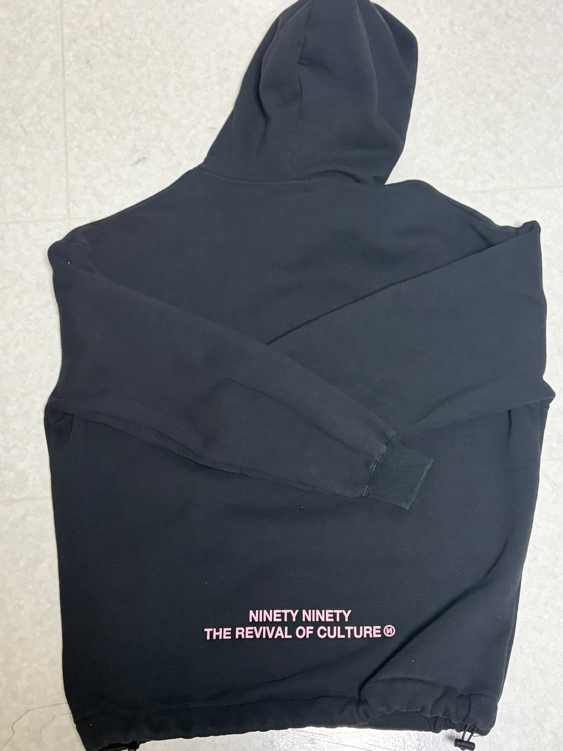 9090후드티 블랙 L 상품이미지2