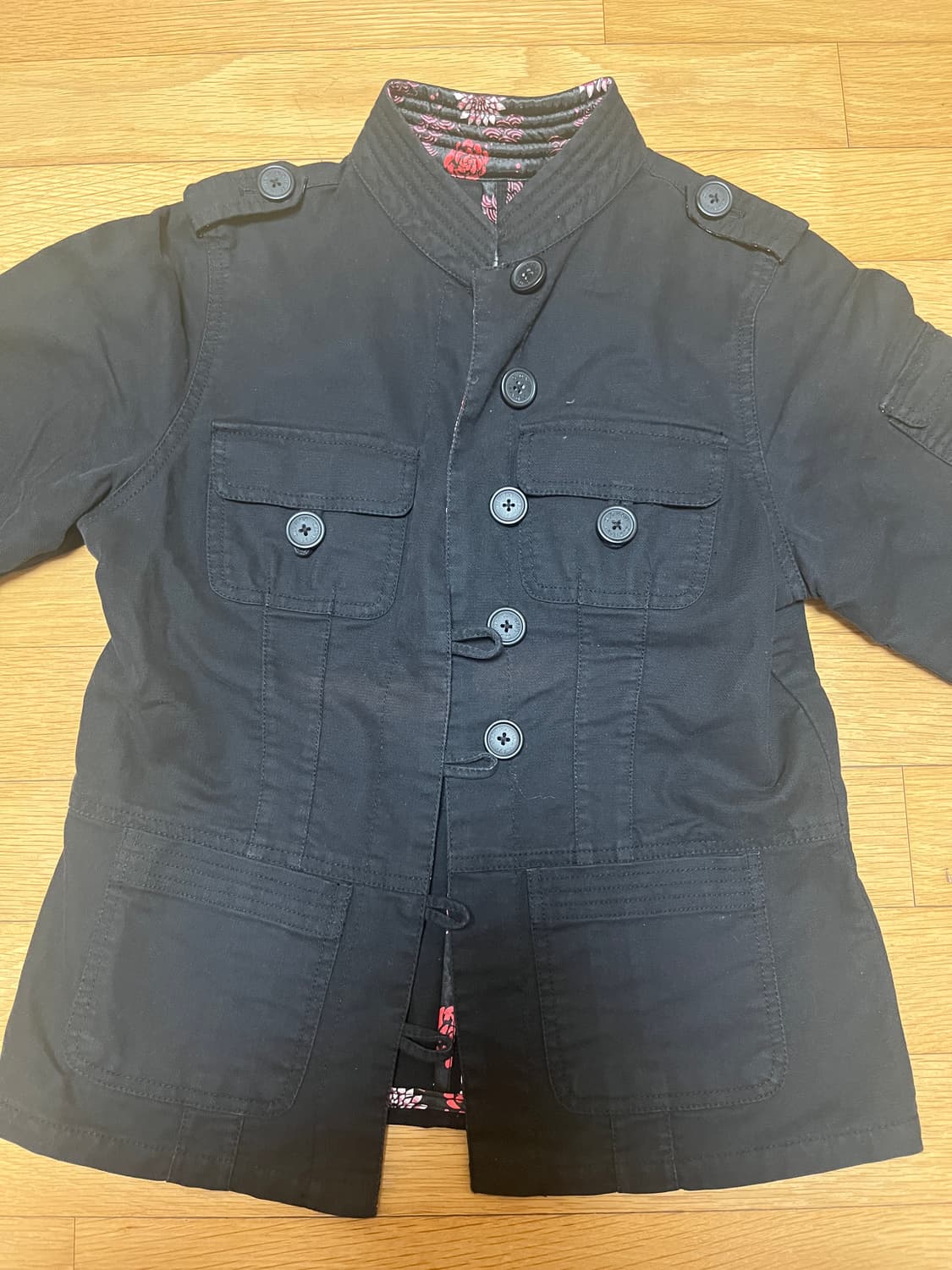 빈티지 버튼 자켓 상품이미지2