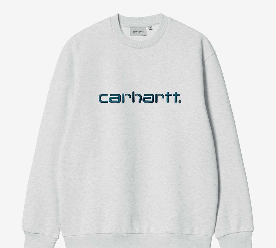 CARHARTT SWEATSHIRT  ASH HEATHER 상품이미지2
