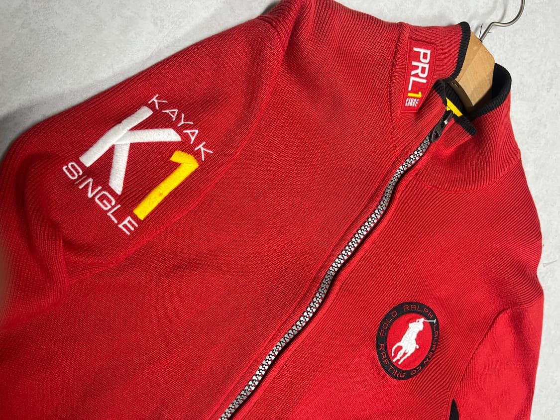 폴로 카약 니트집업 M 상품이미지2