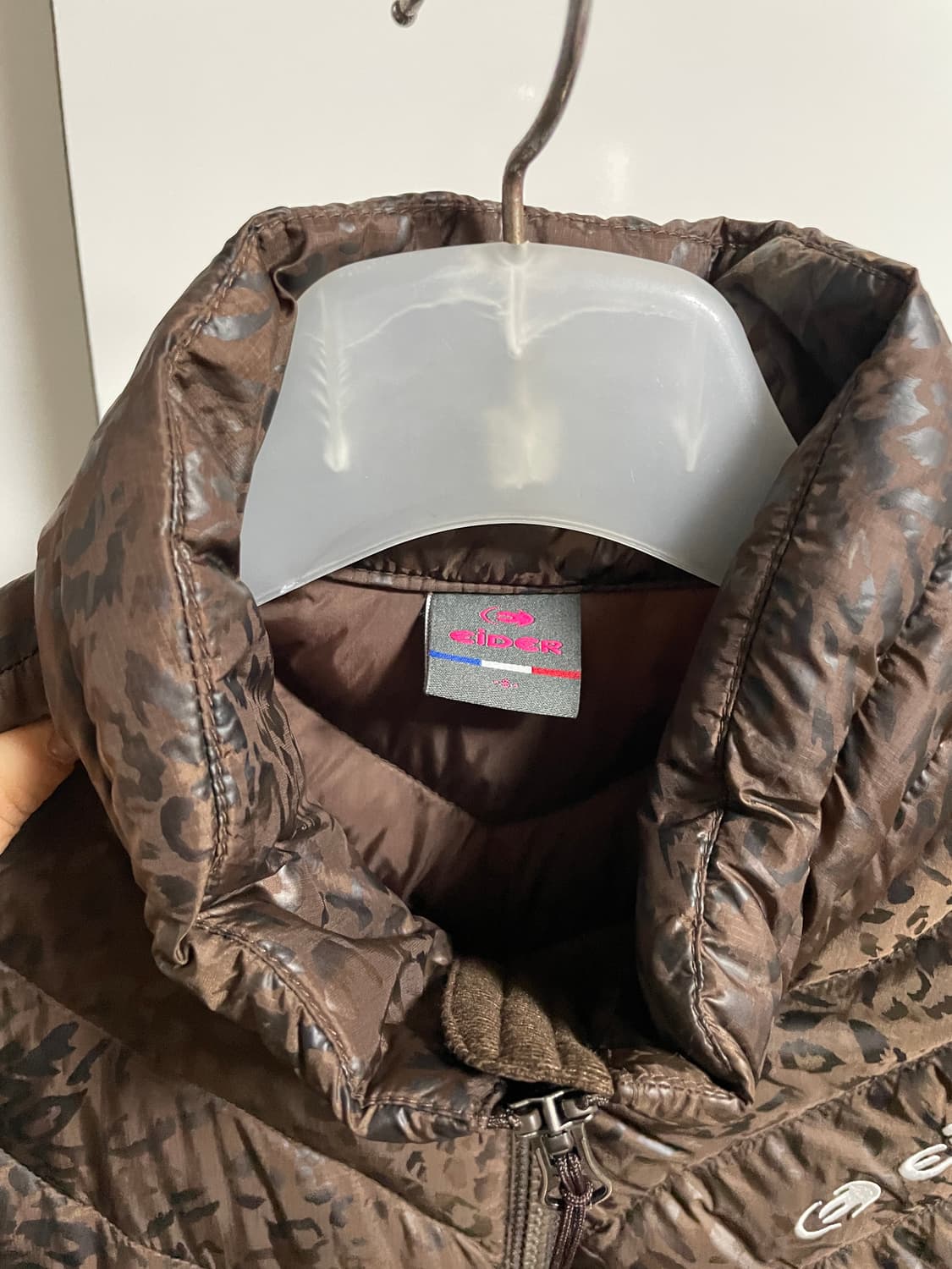 아이더 패턴 슬림 다운 자켓 경량 패딩 상품이미지5