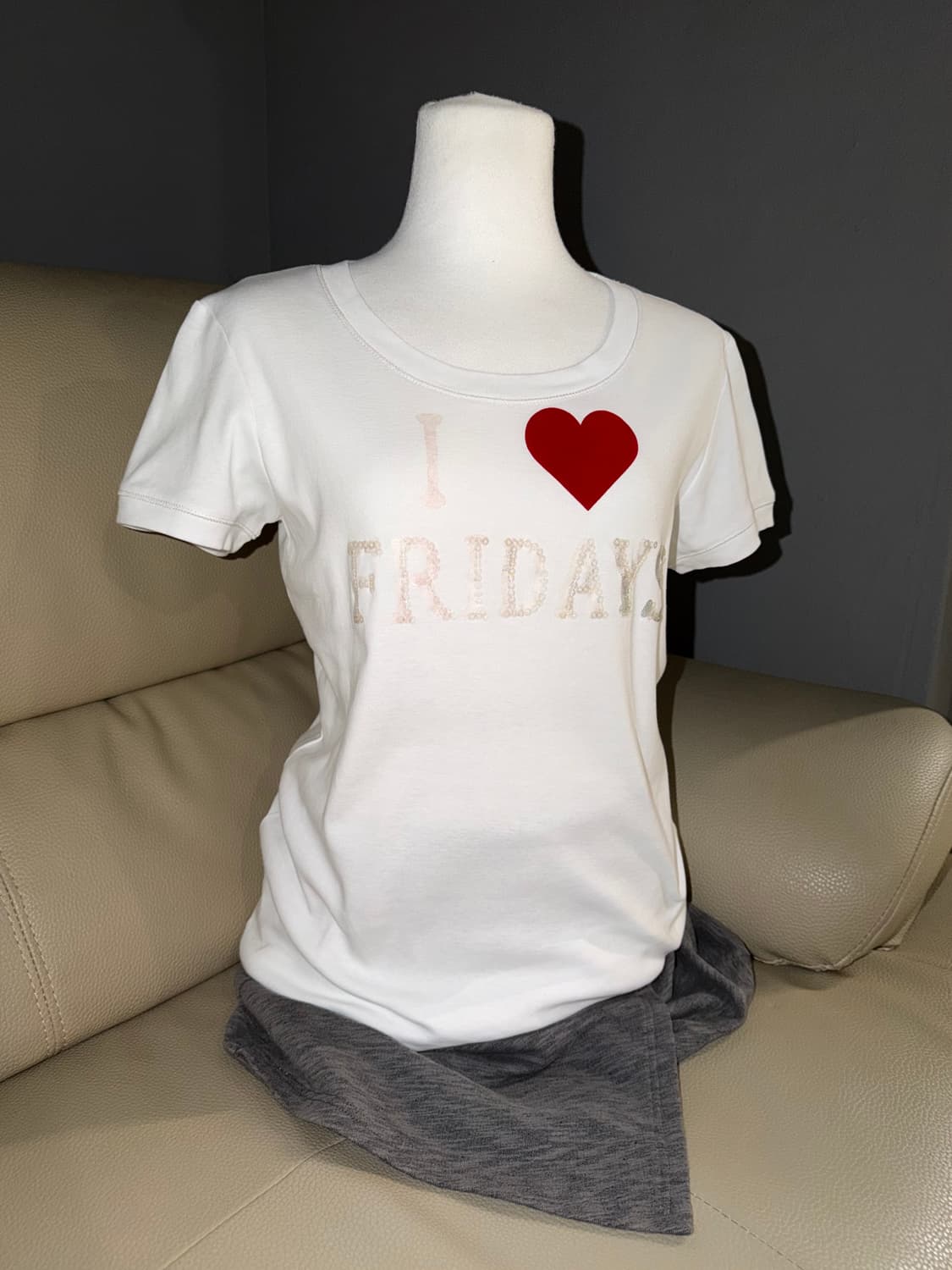 I ♥︎ FRIDAYS lettering t-shirt  상품이미지1