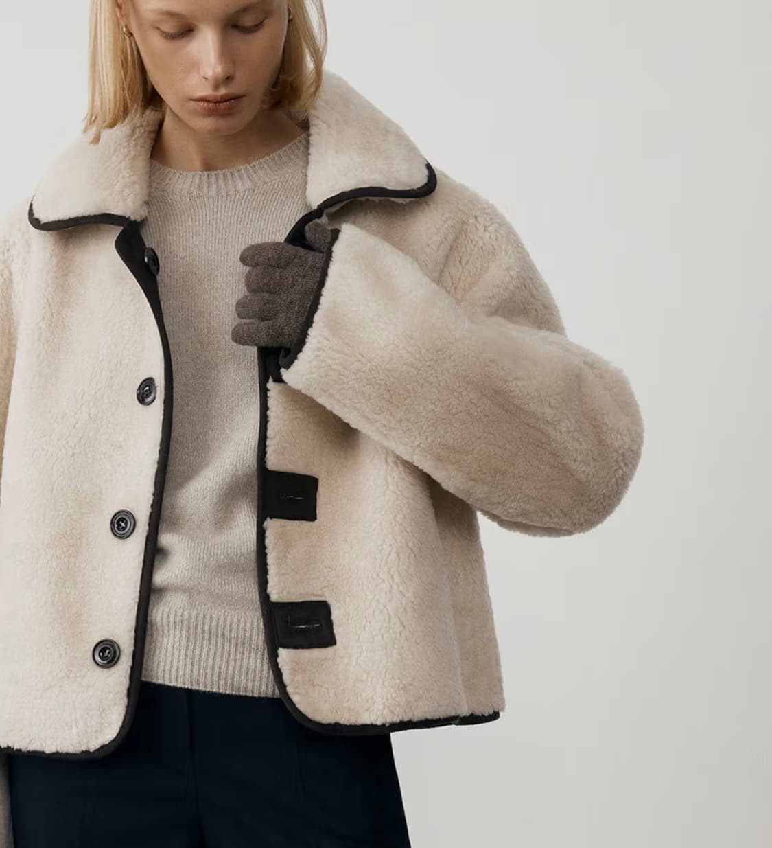 새상품 던스트 리버시블 무스탕  상품이미지2