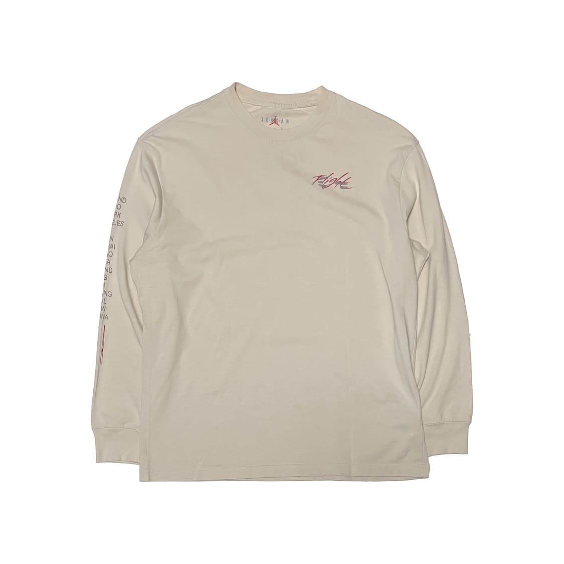 조던 에어 플라이트 투어 롱슬리브 티셔츠 상품이미지2