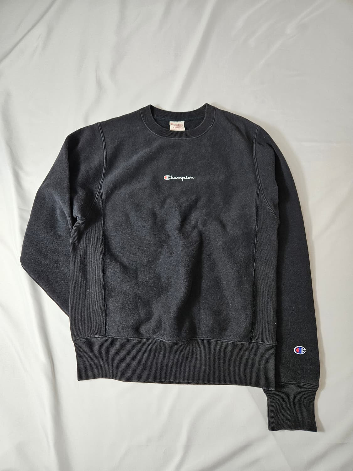 챔피온 리버스위브 레드택 빈티지 테리 맨투맨 티셔츠 USA XS 상품이미지1