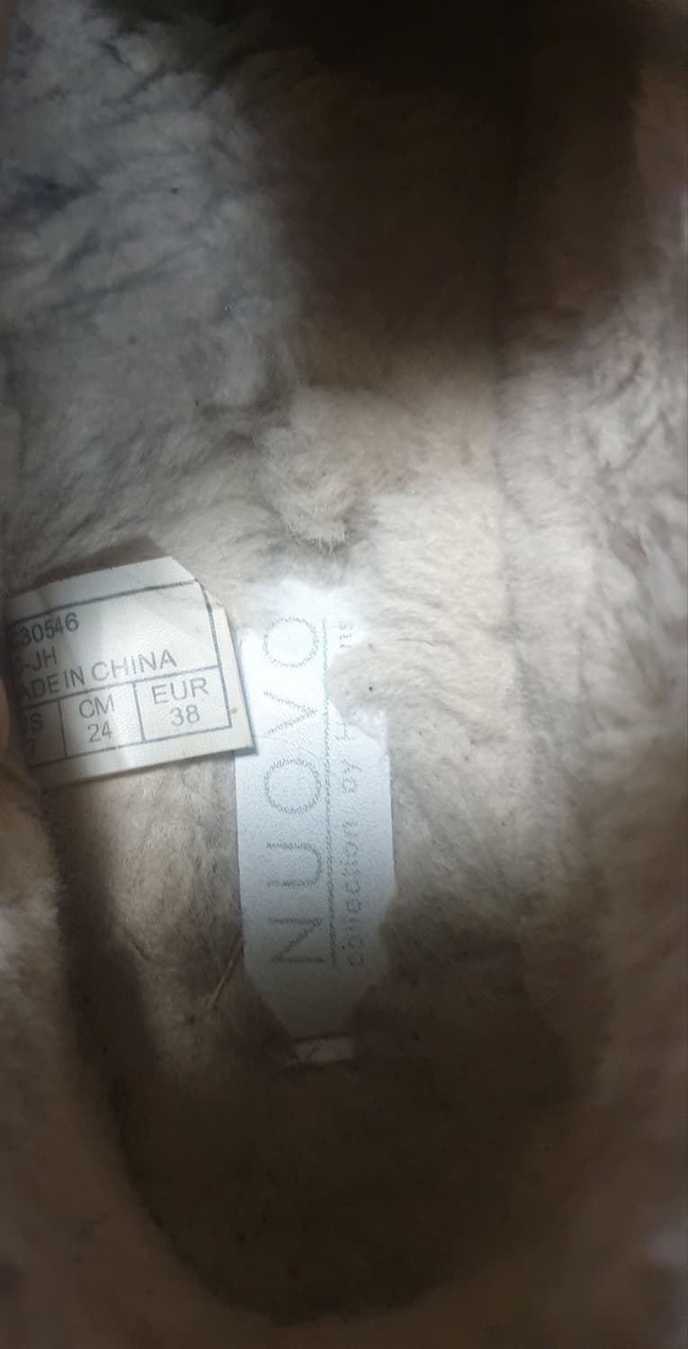 누오보 타제트 양털 어그 체스트넛 (240) 상품이미지5