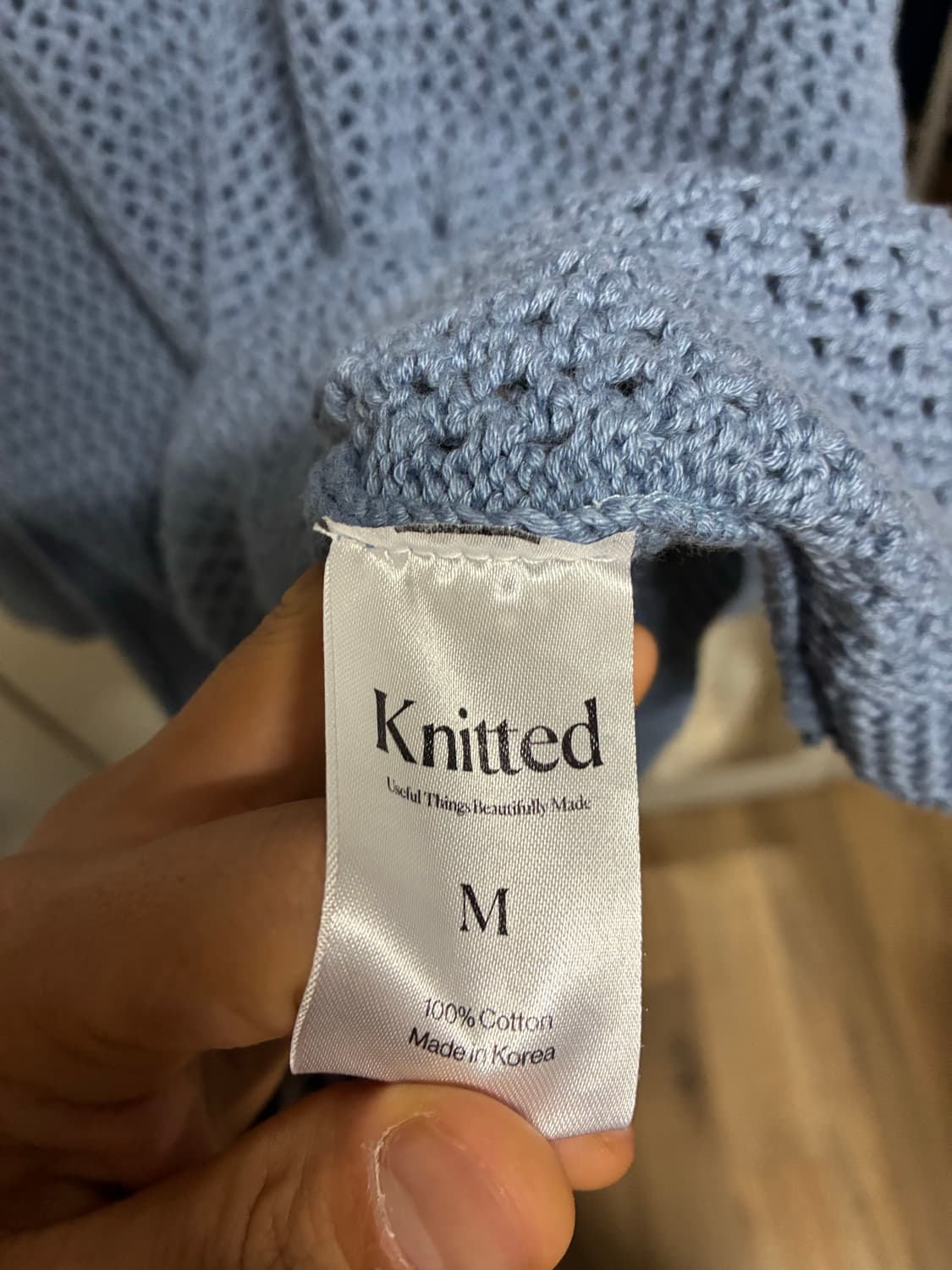 [새상품] knitted 니티드 네트 니트 L/100 상품이미지4