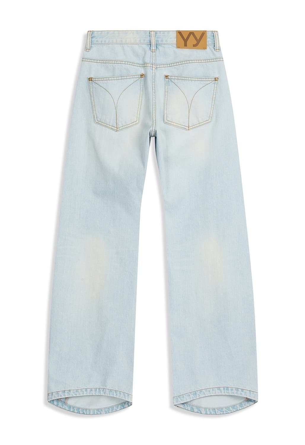 Open yy 오픈와이와이 CURVED JEANS, LIGHT BLUE 상품이미지3