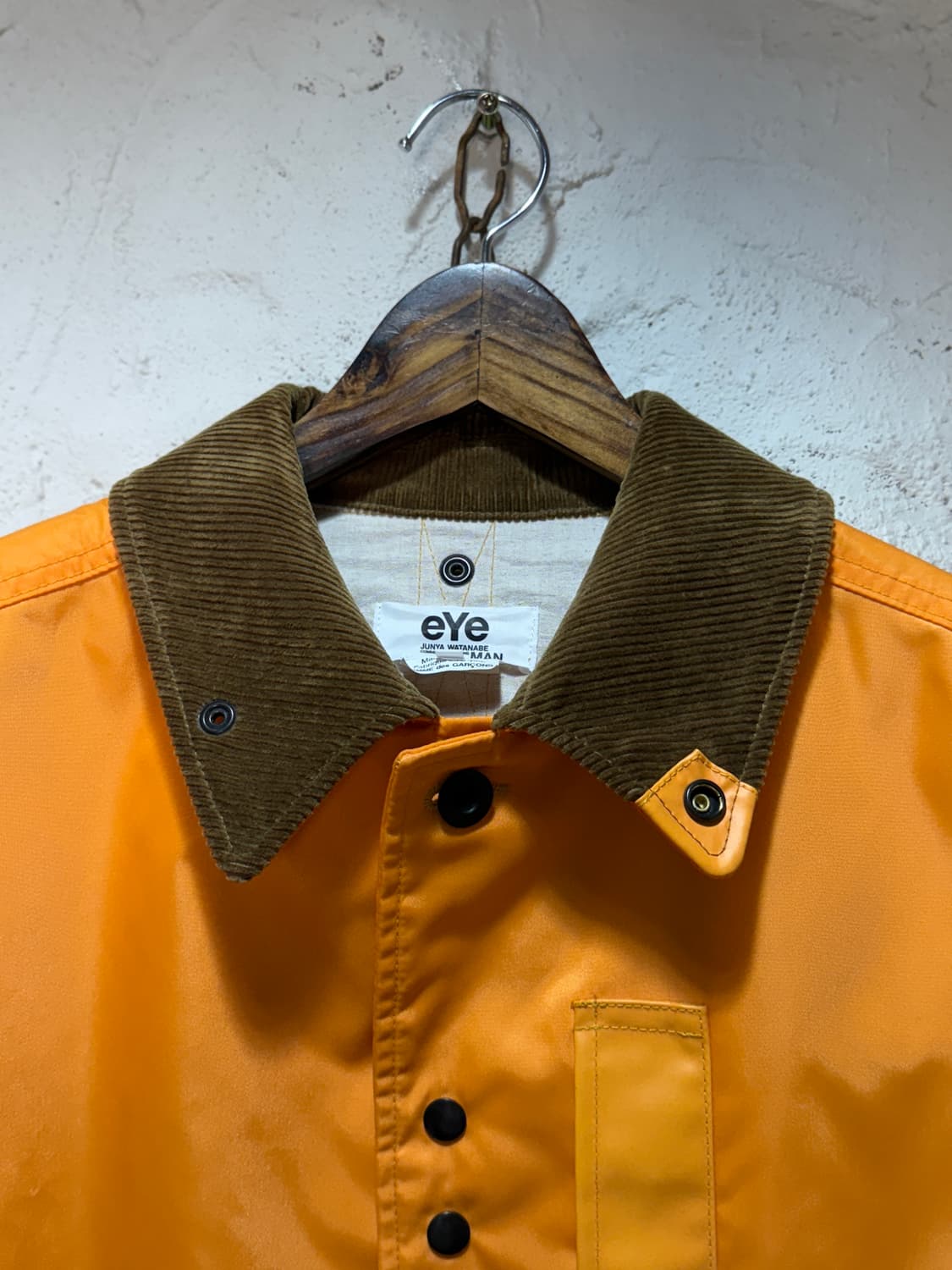Comme des GARCONS 꼼데가르송 코듀로이 카라 나일론 트윌 재 상품이미지4