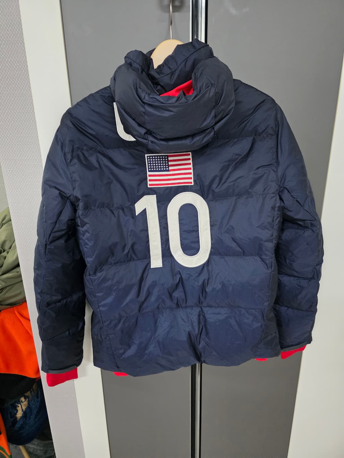 폴로 USA 다운패딩  네이비 95사이즈 상품이미지3