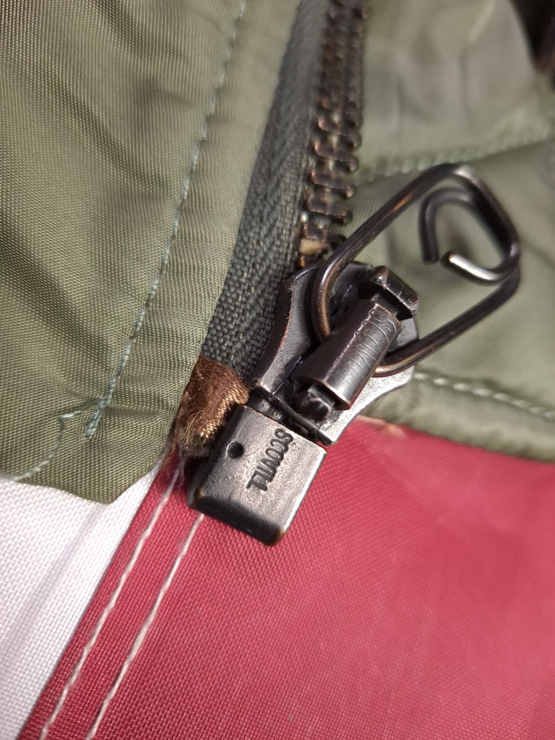 오리지날 90's 미국제조 호프사 미공군 MA-1항공점퍼 상품이미지4