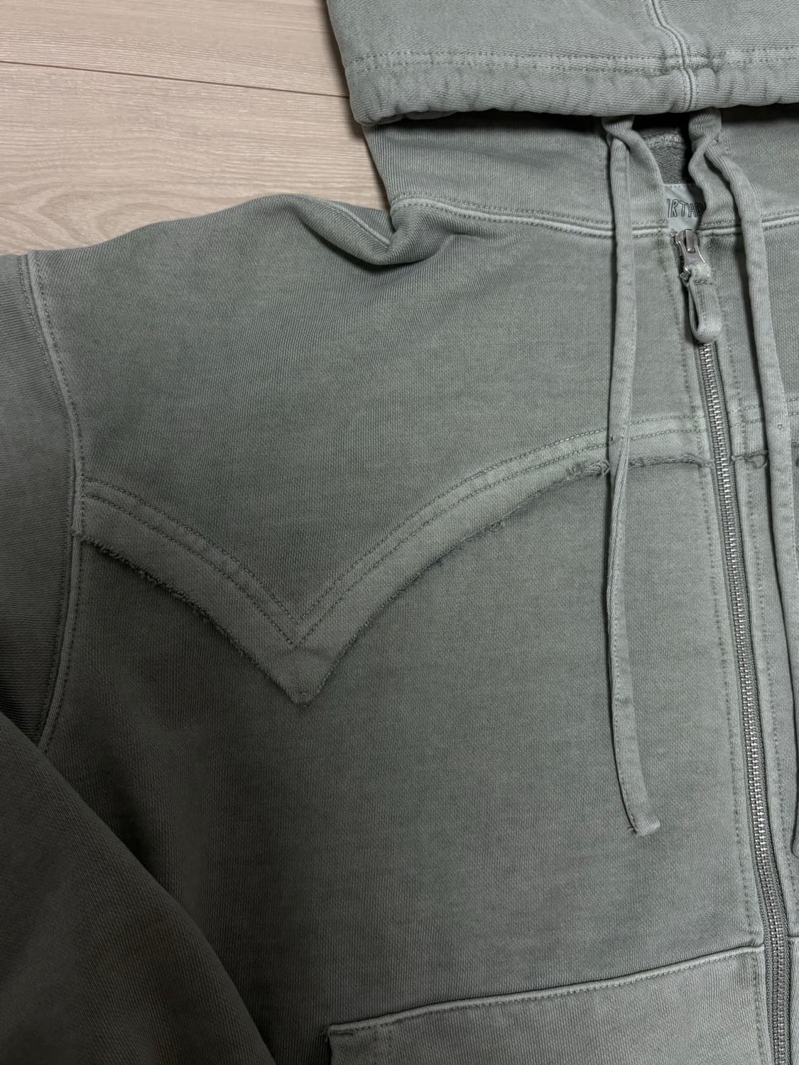 벌스데이수트 웨스턴 후드집업 M (실측L-XL) 상품이미지2