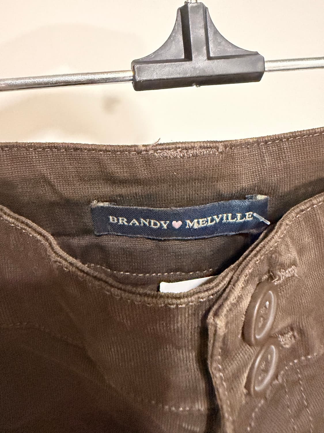 브랜디멜빌 brandy melville 브라운 카고 숏팬츠 상품이미지3