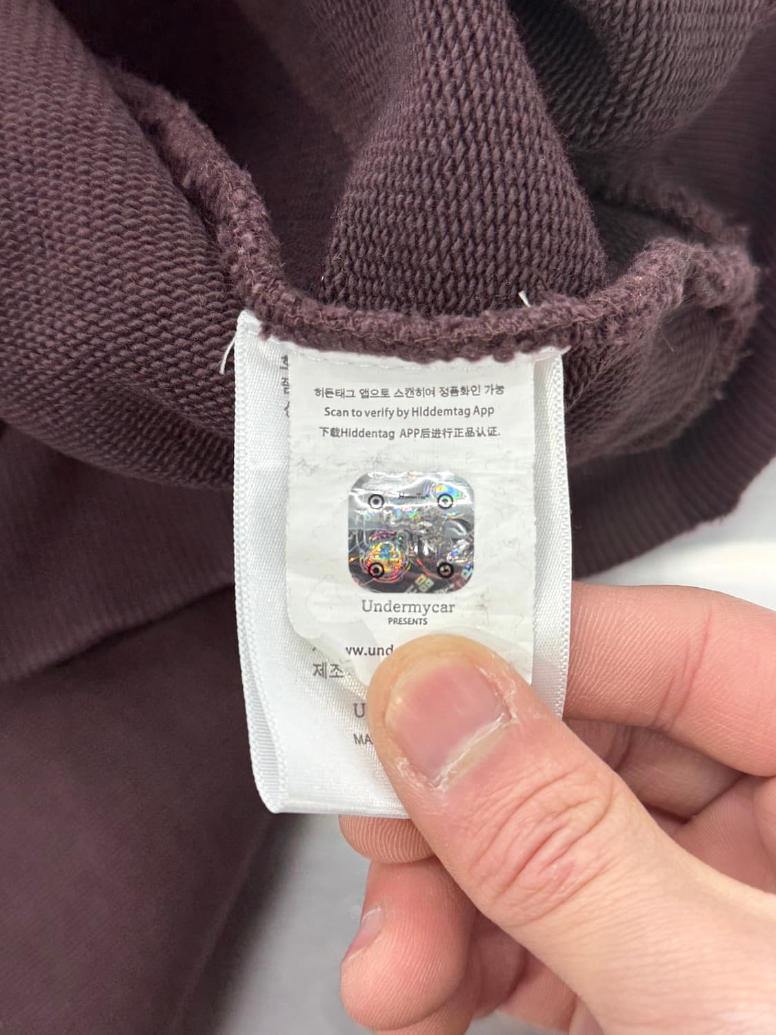 언더마이카 퍼디션 오글레베일 옥스 블러드 후디 상품이미지8