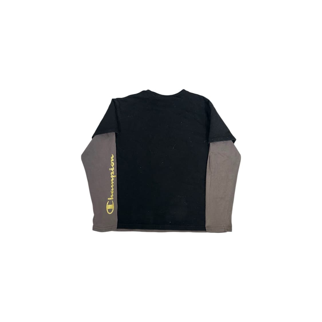 챔피온 재팬 빅 로고 블랙 차콜 긴팔티 상품이미지6