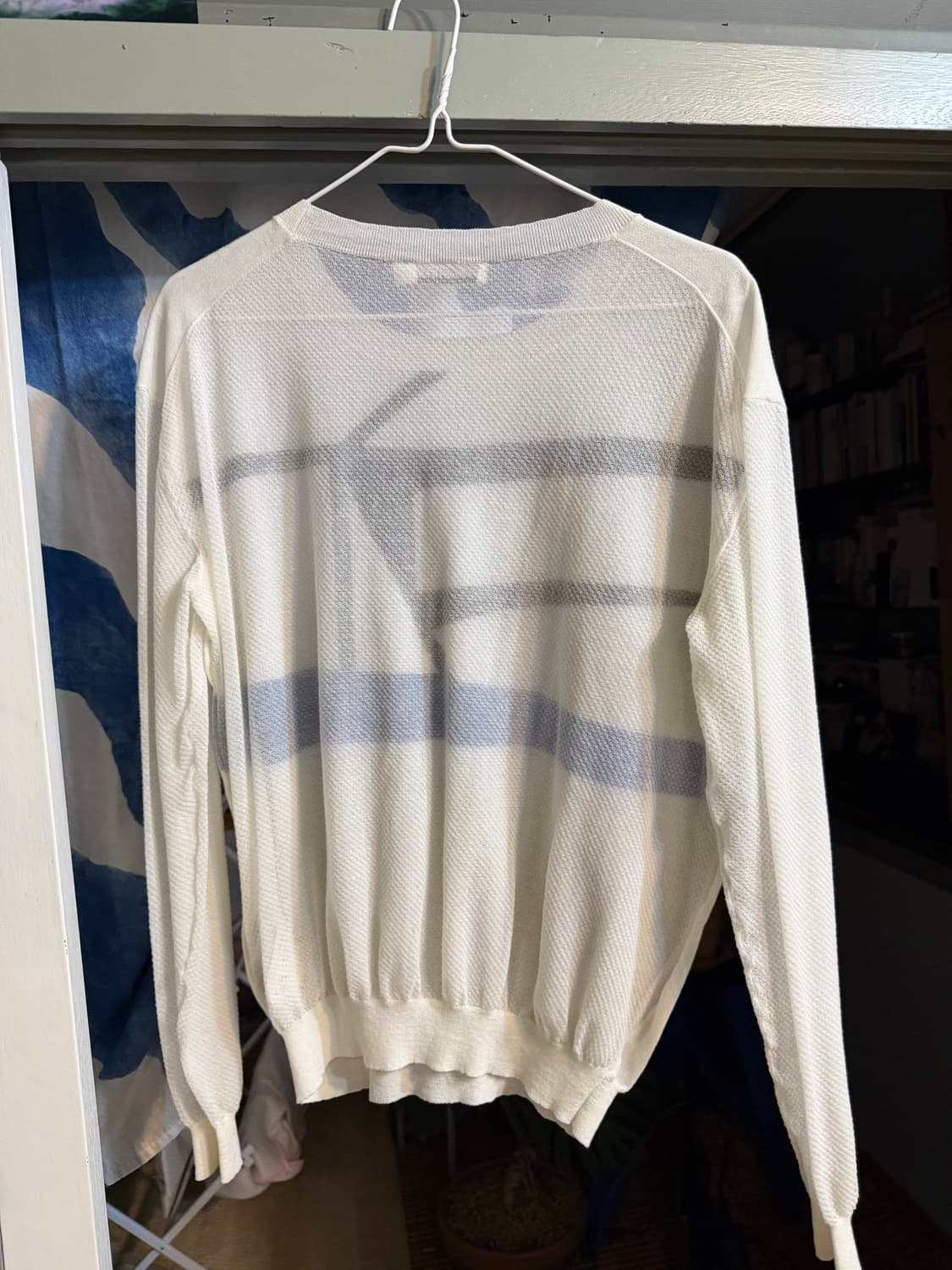 질샌더 JIL SANDER 화이트 패턴 니트 상품이미지2