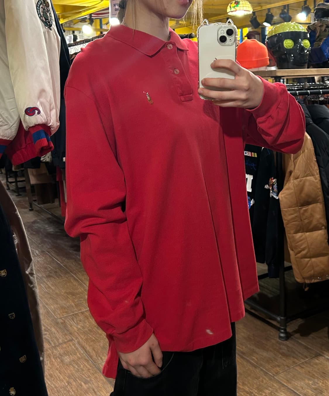 폴로 pk 카라 티셔츠 롱슬리브 상품이미지3