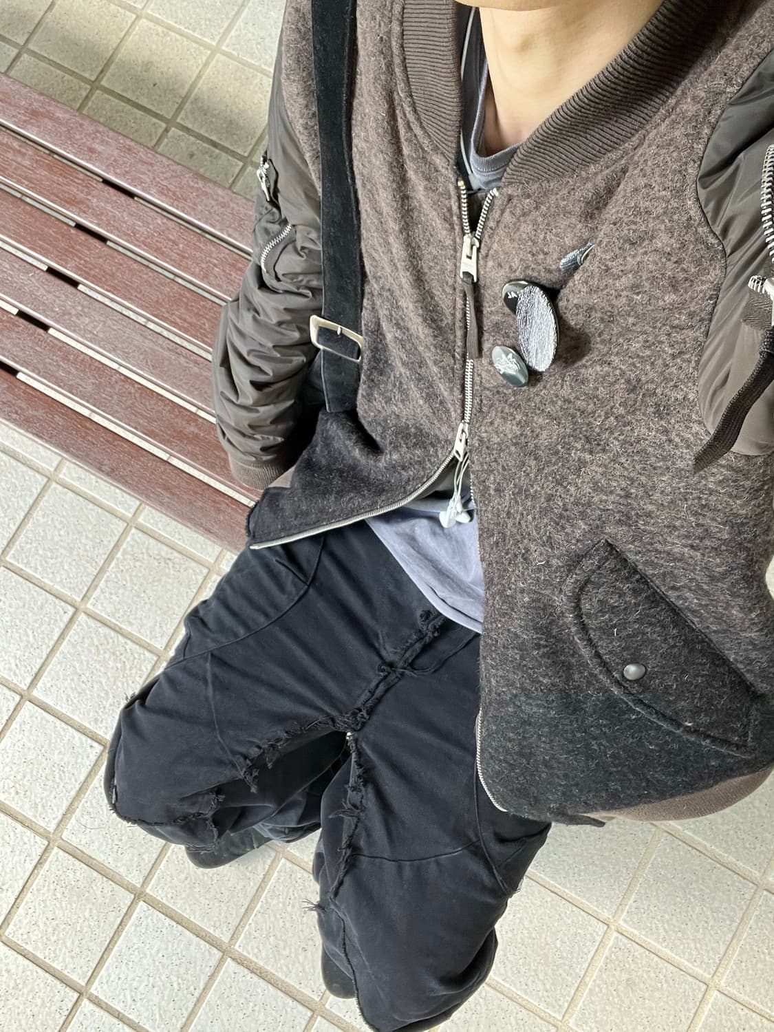 올세인츠 그라데이션 ma-1 봄버자켓 상품이미지2