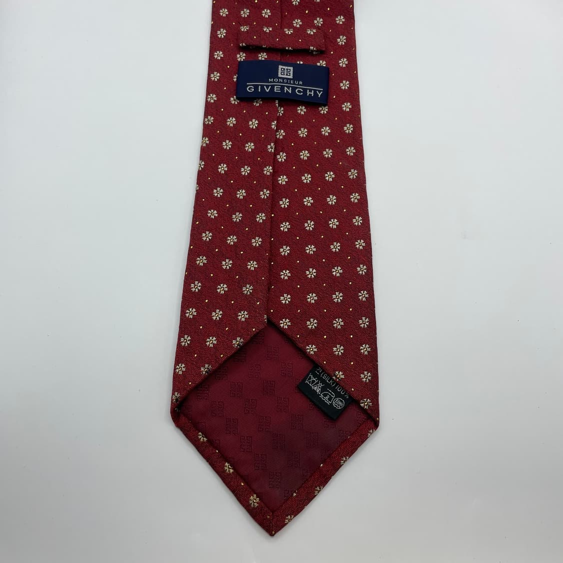 608) (GIVENCHY) 지방시 패턴 넥타이 상품이미지2