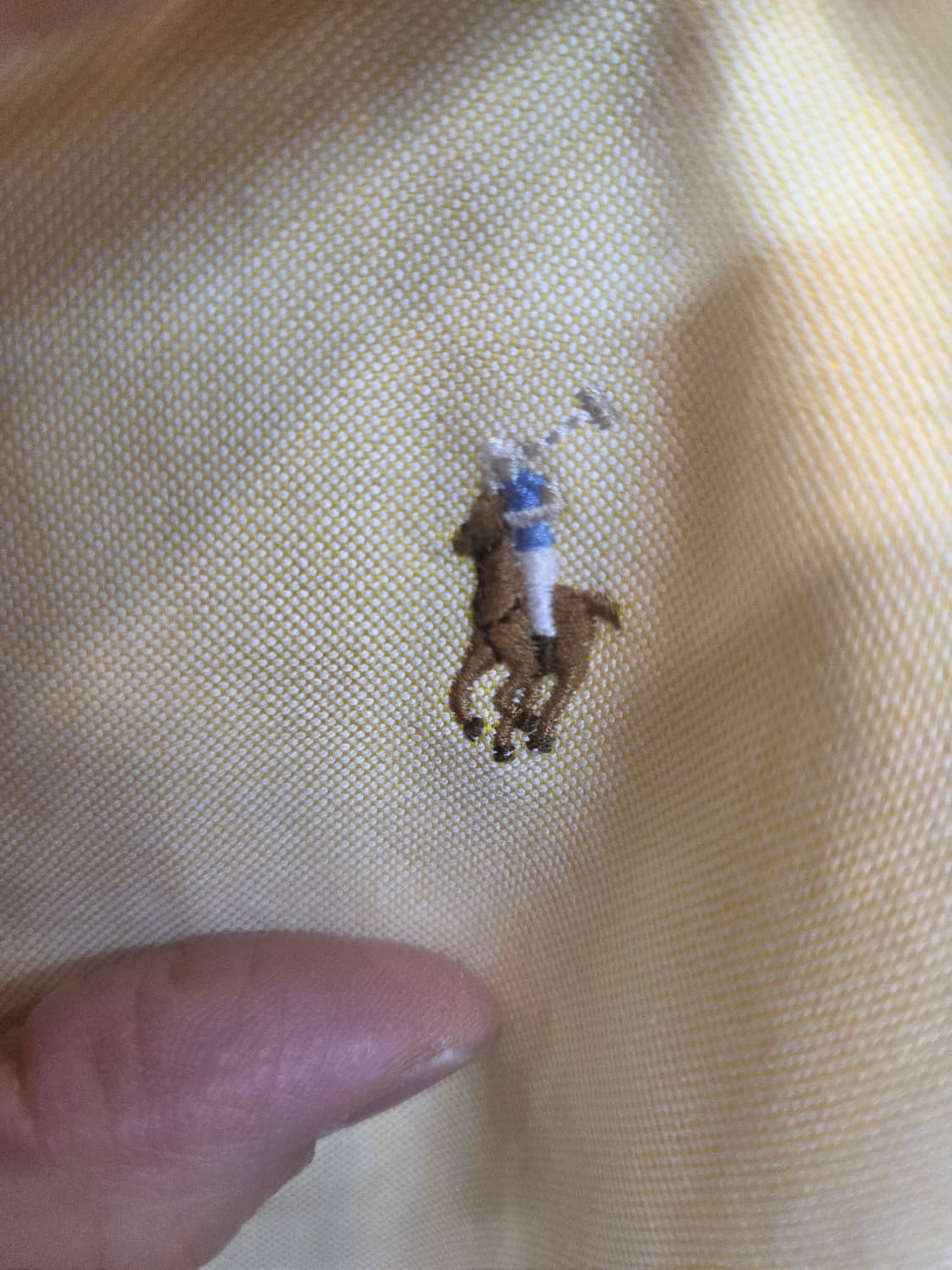 폴로랄프로렌 칼라포니 병아리 셔츠긴팔 160/80 성인대략 s 상품이미지4