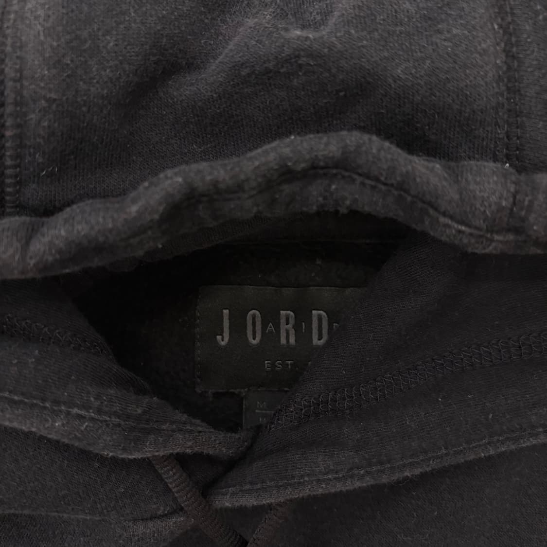 조던 사이드라인 블랙 후드티 상품이미지4