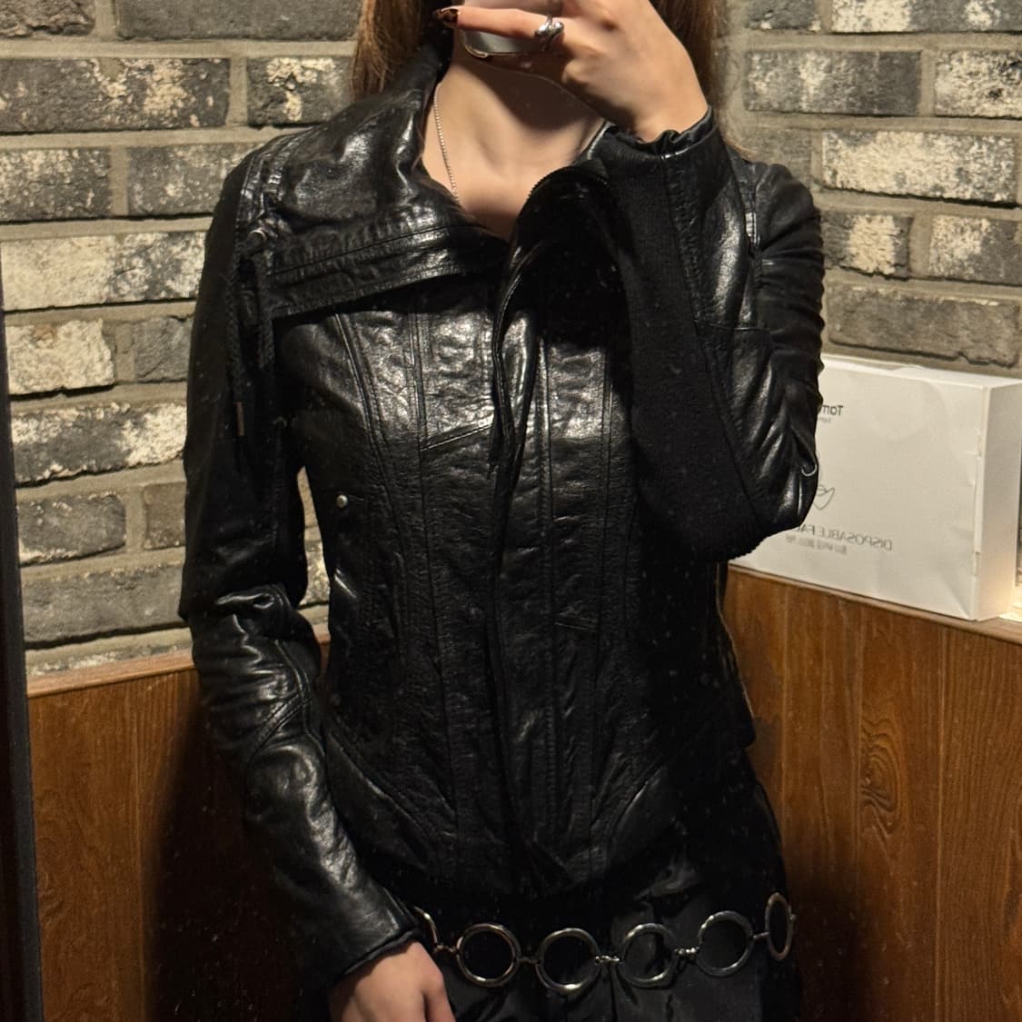 S) TANKUS 탱커스 양 가죽 자켓 상품이미지10
