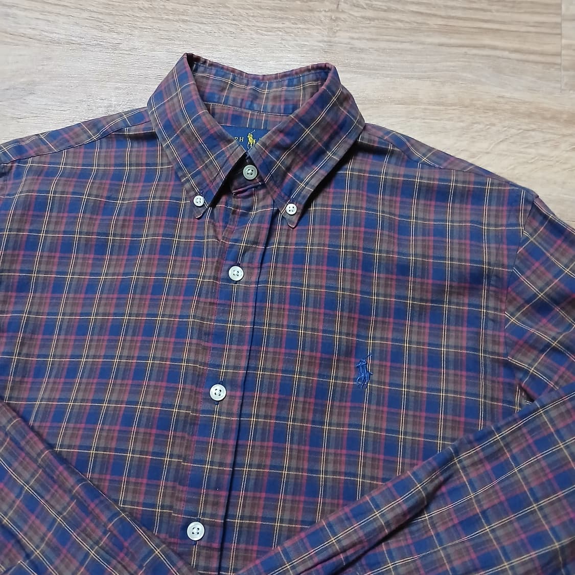 POLO 폴로 랄프로렌 체크 셔츠 남방 빈티지 상품이미지1