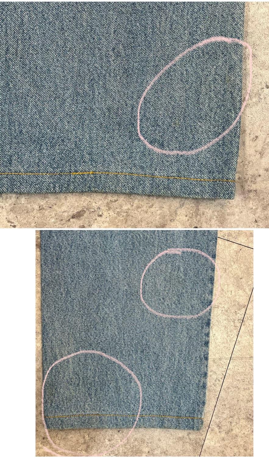 리바이스 오렌지탭 데님 팬츠 220 W92 L86  #csz3957 상품이미지10